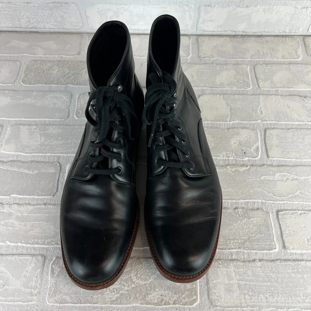 Warfield & Grand Chukka Boots Mens 9.5 Black Leather Lace Up  display picture 1